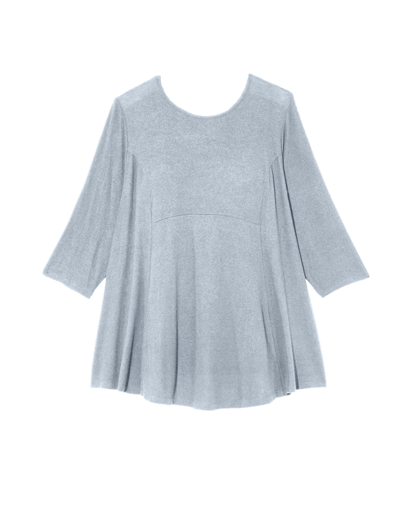 Front of plus size Collette Swing Top by B. Curvy | Dia&Co | dia_product_style_image_id:123901